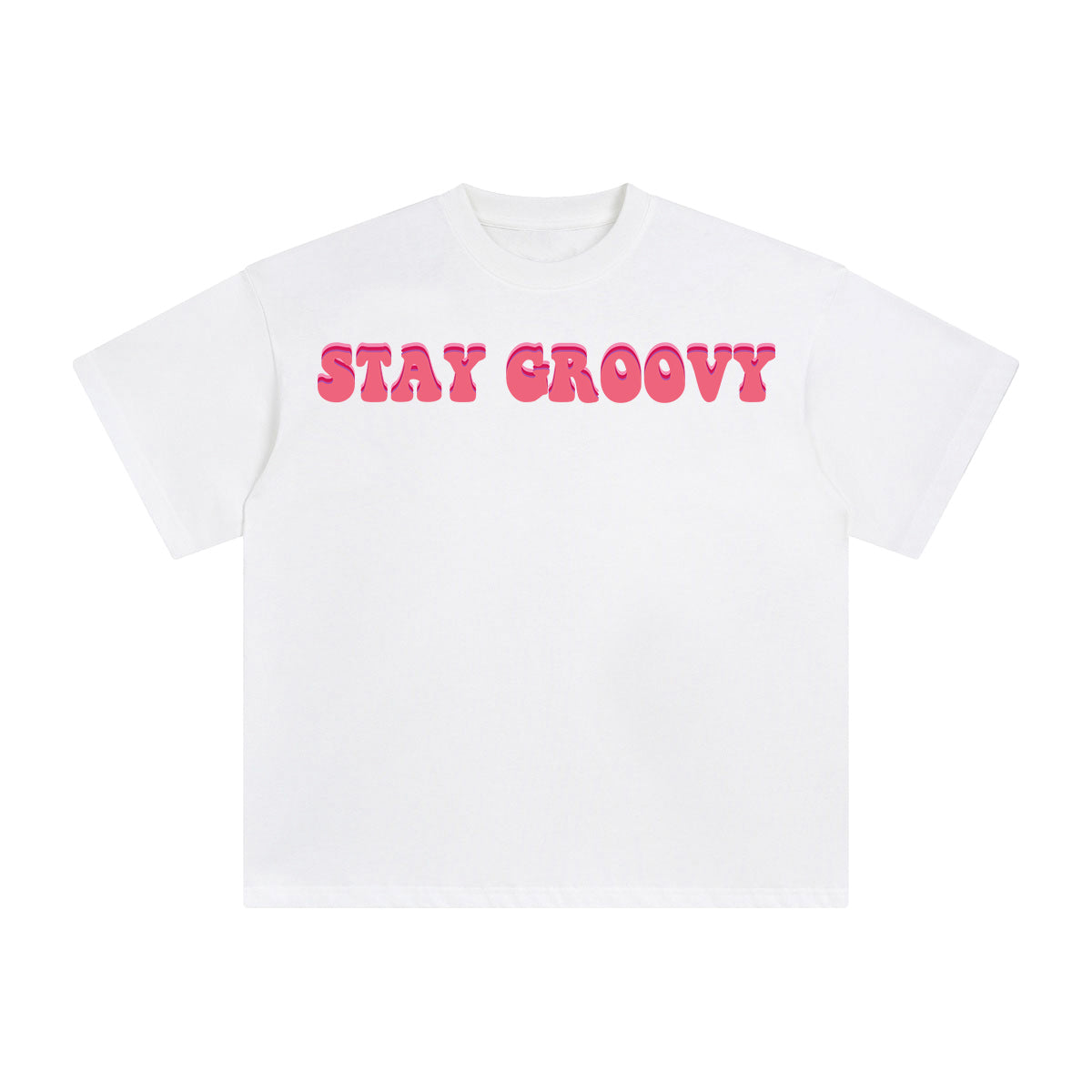 Stay Groovy Graphic Tee-INNBLAC Fashion Apparel