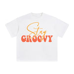 Stay Groovy Graphic Tee-INNBLAC Fashion Apparel
