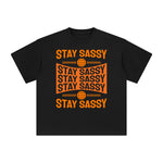 Stay Sassy Abstract Graphic Tee-INNBLAC Fashion Apparel