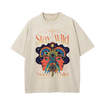 Stay Wild Moon Child Graphic Tee-INNBLAC Fashion Apparel