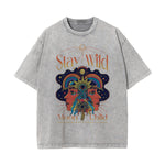 Stay Wild Moon Child Graphic Tee-INNBLAC Fashion Apparel
