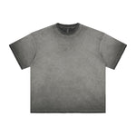 Stone Wash Faded Distressed Tee 7.5oz-INNBLAC Fashion Apparel
