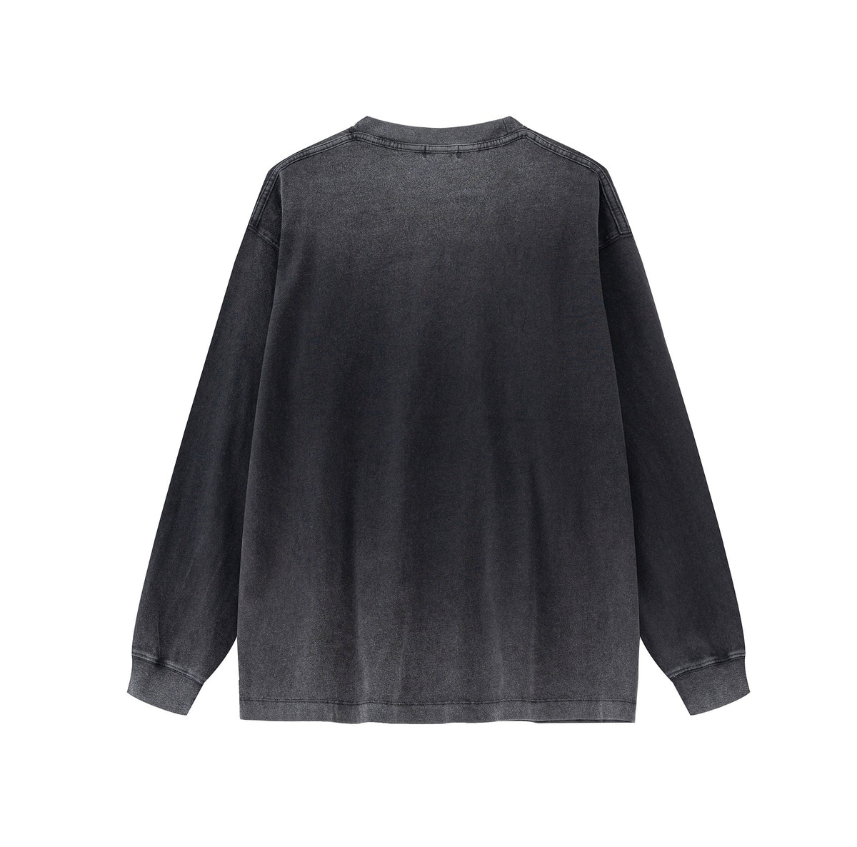 Faded Oversized Sweatshirt-INNBLAC Fashion Apparel