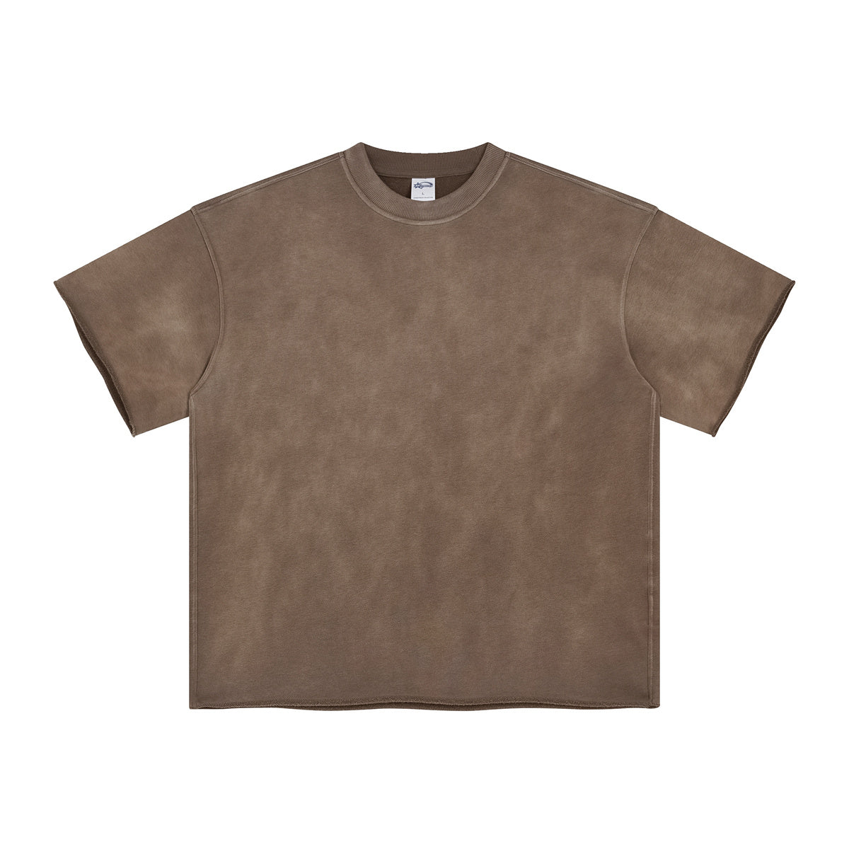 Stone Wash Super Heavyweight T Shirt 10.5oz Distressed Tee - INNBLAC