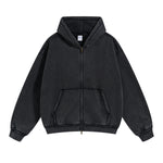 Rebels Y2k Streetwear Double Slider Zip Hoodie-INNBLAC Fashion Apparel