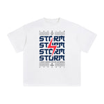 Storm Abstract Graphic Tee-INNBLAC Fashion Apparel