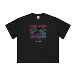 Street Devils Japanese Kanji Graphic Tee-INNBLAC Fashion Apparel