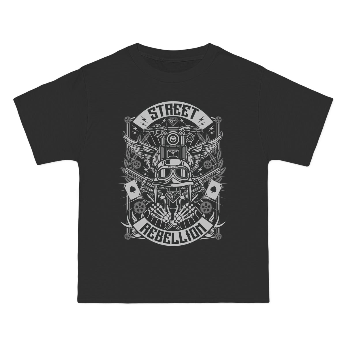 Street Rebellion Retro Graphic Tee-INNBLAC Fashion Apparel