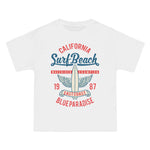 Surf Beach Retro Graphic T Shirt-INNBLAC Fashion Apparel