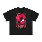 Tears Abstract Graphic Tee-INNBLAC Fashion Apparel
