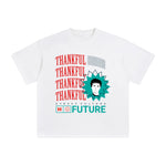 Thankful Abstract Graphic Tee-INNBLAC Fashion Apparel