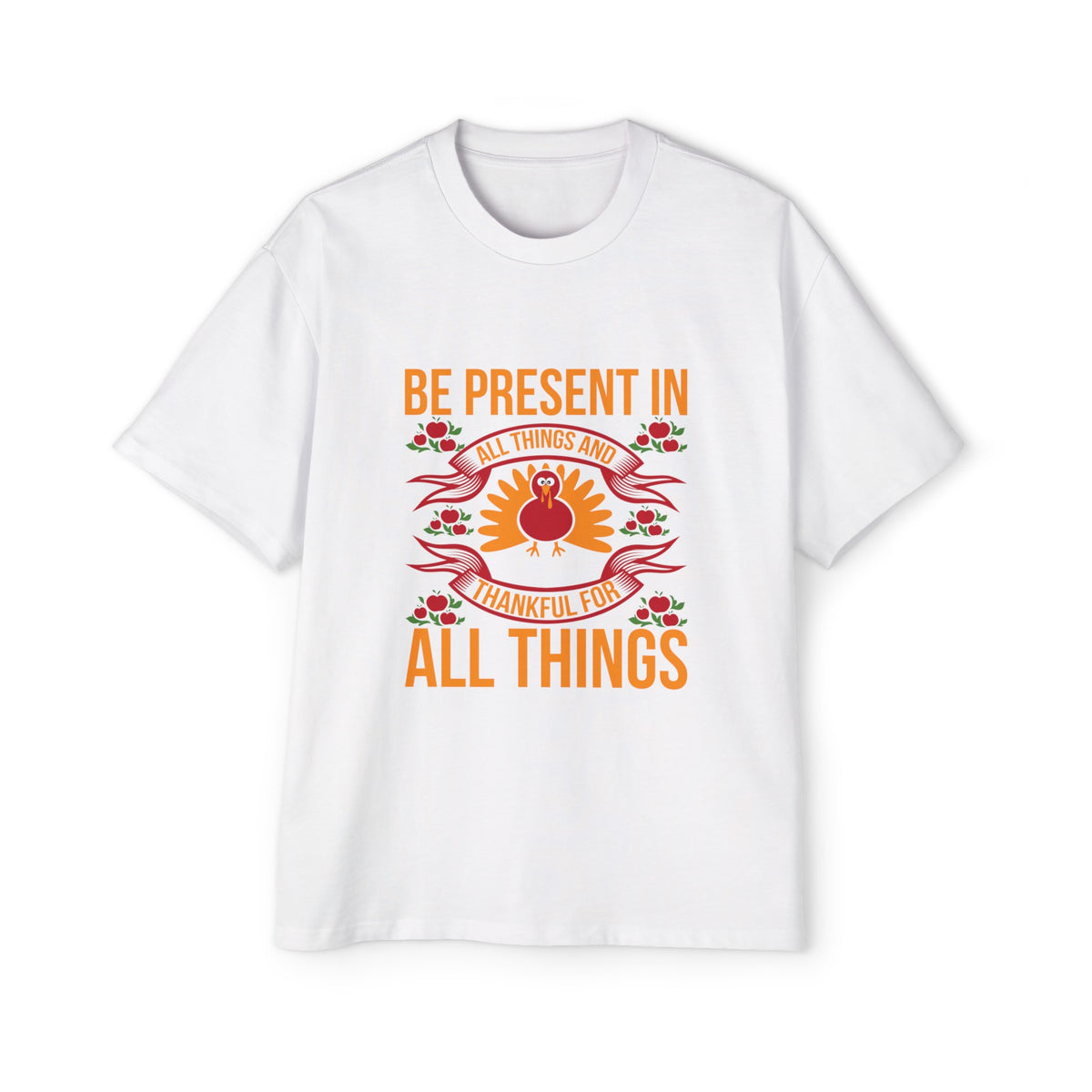Thankful Slogan Graphic Tee-INNBLAC Fashion Apparel