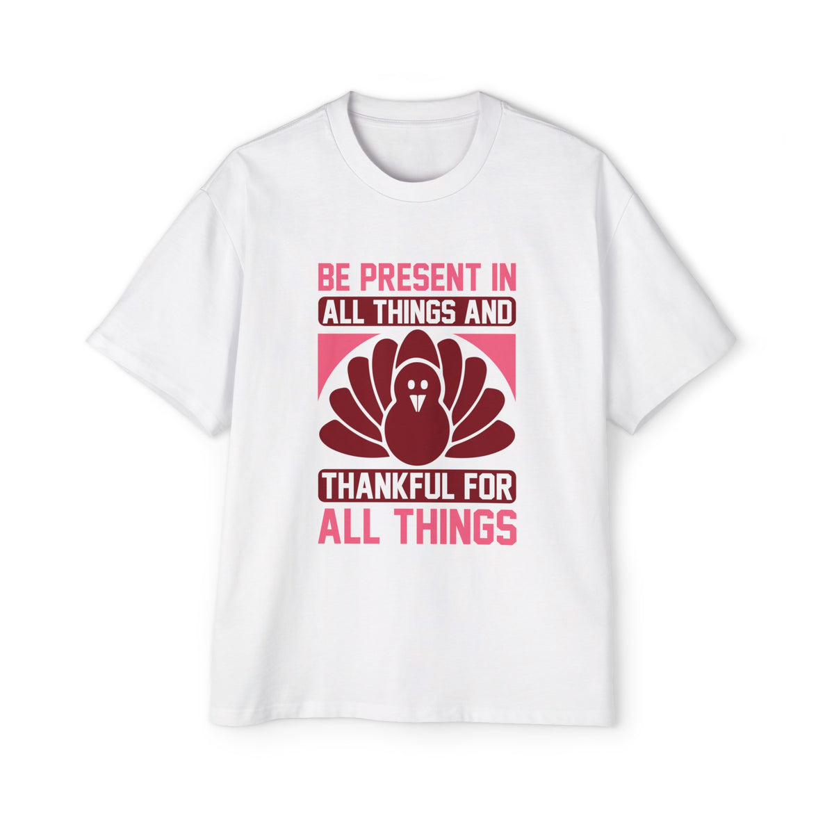 Thankful Slogan Graphic Tee-INNBLAC Fashion Apparel