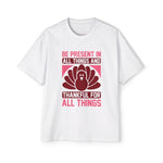 Thankful Slogan Graphic Tee-INNBLAC Fashion Apparel