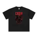 The Crow Streetart Syle Graphic Tee-INNBLAC Fashion Apparel