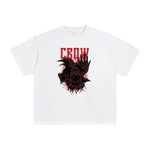The Crow Streetart Syle Graphic Tee-INNBLAC Fashion Apparel