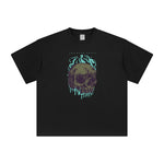 The Head Skull Graphic T Shirt-INNBLAC Fashion Apparel