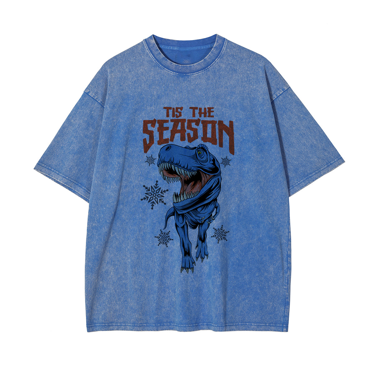 Tis the Season Graphic Washed Tee-INNBLAC Fashion Apparel