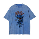 Tis the Season Graphic Washed Tee-INNBLAC Fashion Apparel