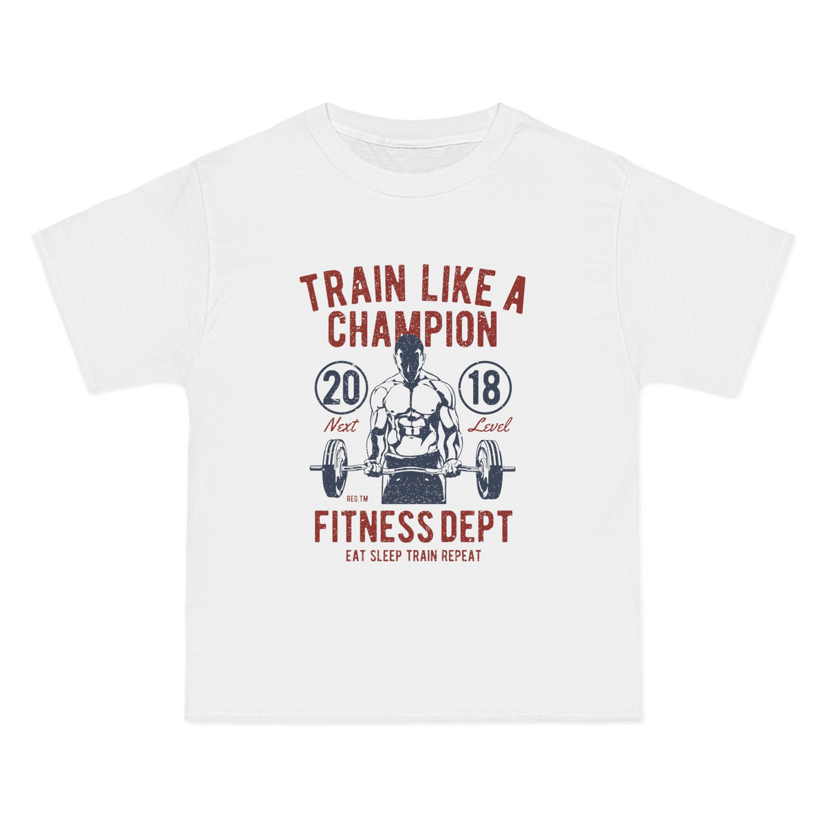 Train Like A Champion Graphic Tee-INNBLAC Fashion Apparel