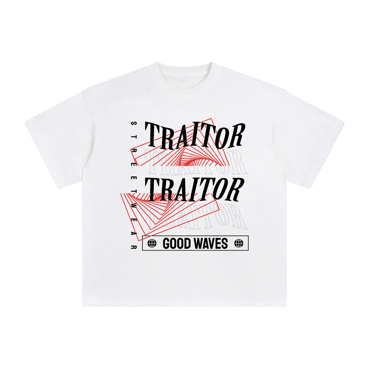 Traitor Abstract Art Graphic Tee-INNBLAC Fashion Apparel