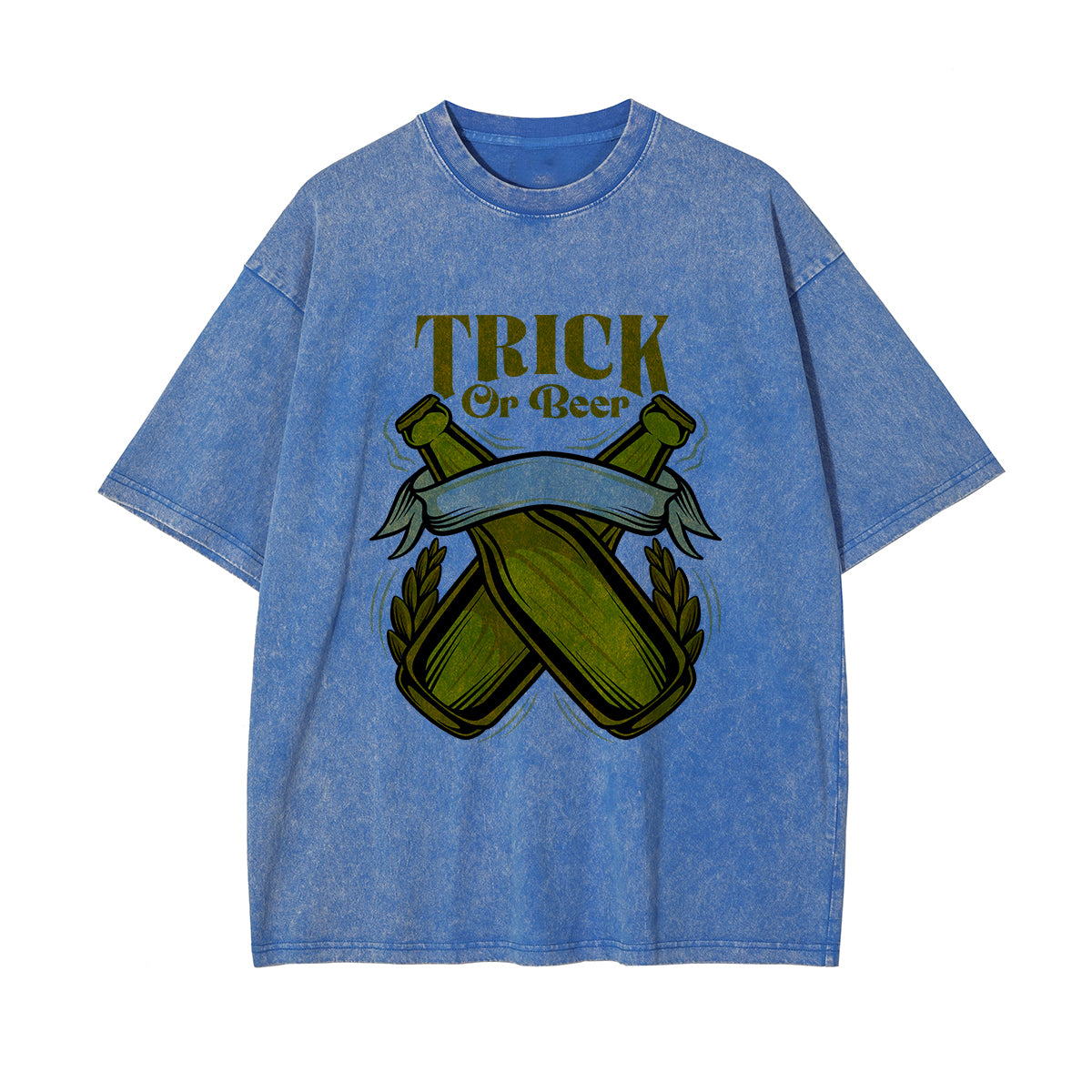 Trick Or Beer Graphic T Shirt-INNBLAC Fashion Apparel