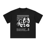 Trust Abstract Art Graphic T Shirt-INNBLAC Fashion Apparel