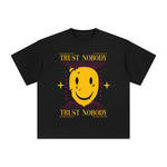 Trust Nobody Abstract Graphic Tee-INNBLAC Fashion Apparel