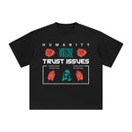 Trust lssues Abstract Graphic Tee-INNBLAC Fashion Apparel