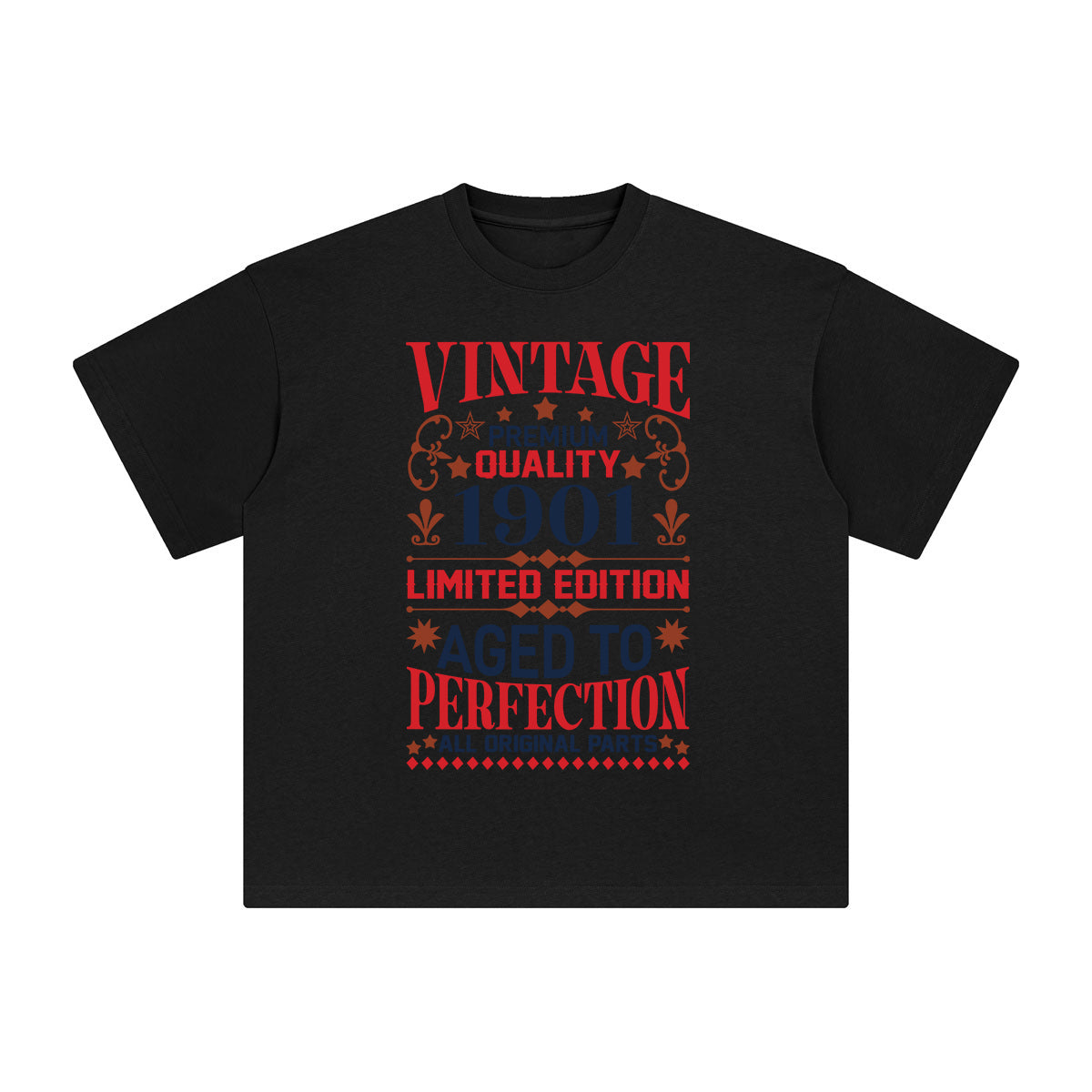 Vintage Aesthetic Graphic Tee-INNBLAC Fashion Apparel