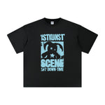 Vintage Anime Poster Graphic Tee-INNBLAC Fashion Apparel