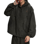 Vintage Spray Paint Ripped Hoodie-INNBLAC Fashion Apparel