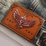 Selvedge Faded Denim Trucker Jacket-INNBLAC Fashion Apparel