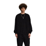 Vintage Washed Distressed Thick Sweatshirt-INNBLAC Fashion Apparel