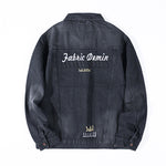Vintage Washed Ripped Denim Jacket-INNBLAC Fashion Apparel