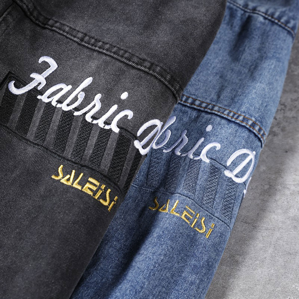 Vintage Washed Ripped Denim Jacket-INNBLAC Fashion Apparel