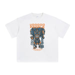 Voodoo People Chinese Characters Graphic Tee-INNBLAC Fashion Apparel