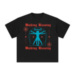 Walking Blessing Abstract Graphic Tee-INNBLAC Fashion Apparel