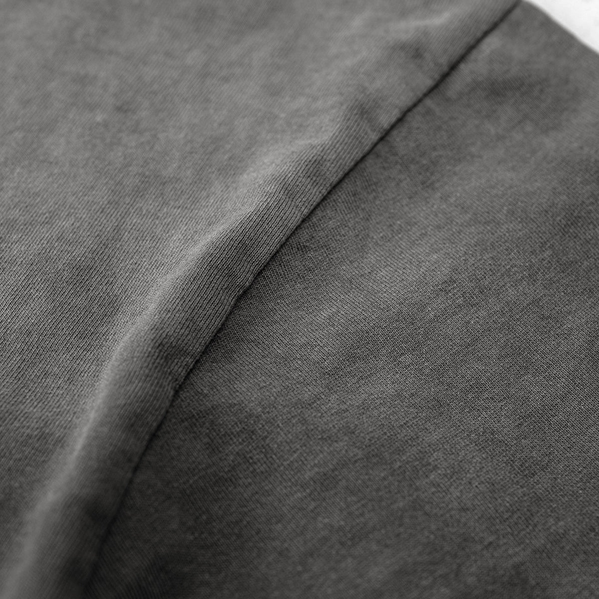 Acid Washed Faded Long Sleeve T Shirt-INNBLAC Fashion Apparel