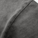 Acid Washed Faded Long Sleeve T Shirt-INNBLAC Fashion Apparel