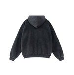 Washed Kangaroo Pocket Hoodie-INNBLAC Fashion Apparel