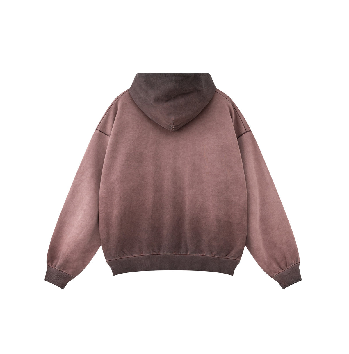 Washed Kangaroo Pocket Hoodie-INNBLAC Fashion Apparel
