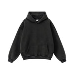 Stone Washed Hoodie Drop Shoulder-INNBLAC Fashion Apparel