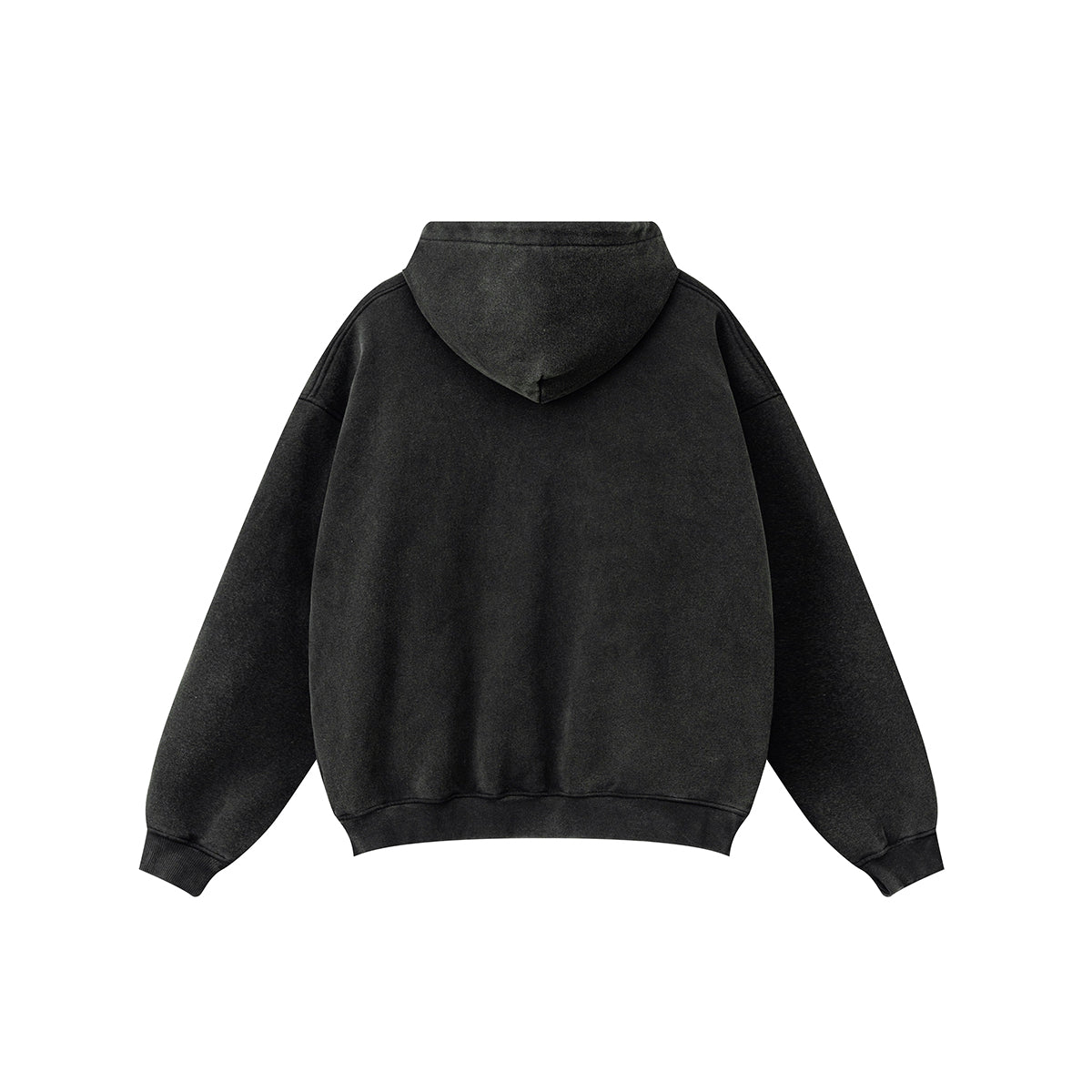 Stone Washed Hoodie Drop Shoulder-INNBLAC Fashion Apparel