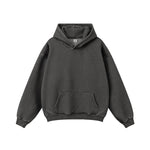 Stone Washed Hoodie Drop Shoulder-INNBLAC Fashion Apparel