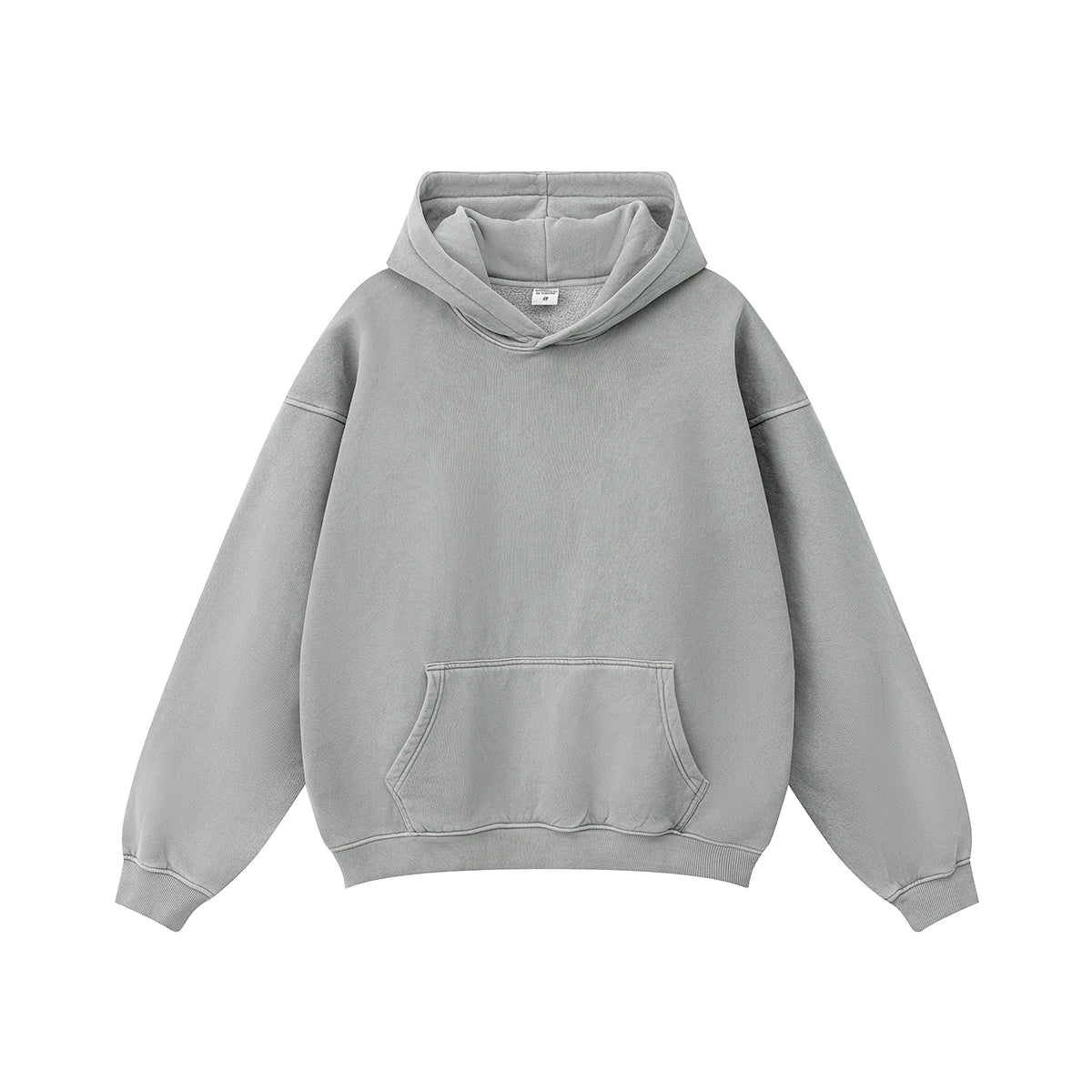Stone Washed Hoodie Drop Shoulder-INNBLAC Fashion Apparel