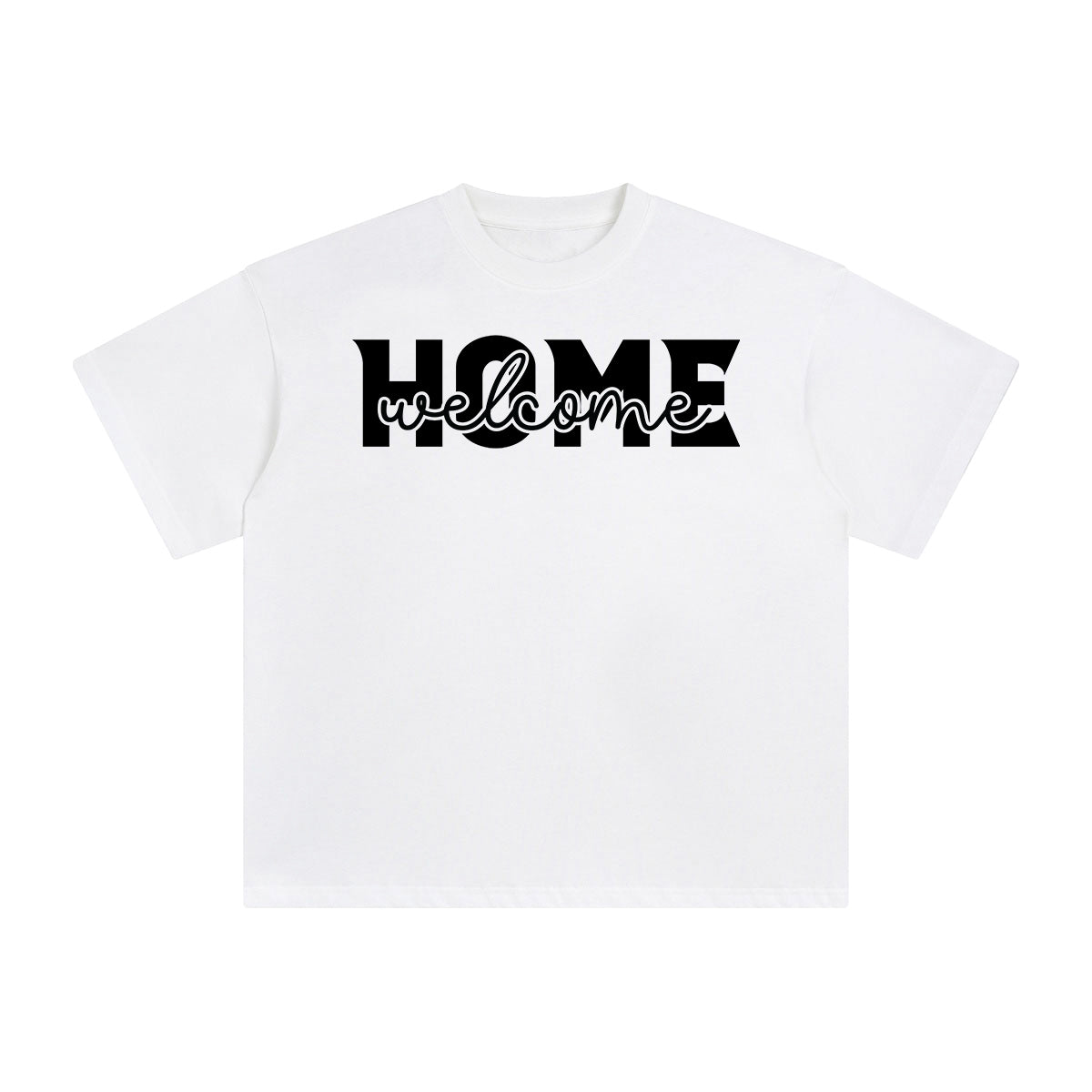 Welcome Home Graphic Tee-INNBLAC Fashion Apparel
