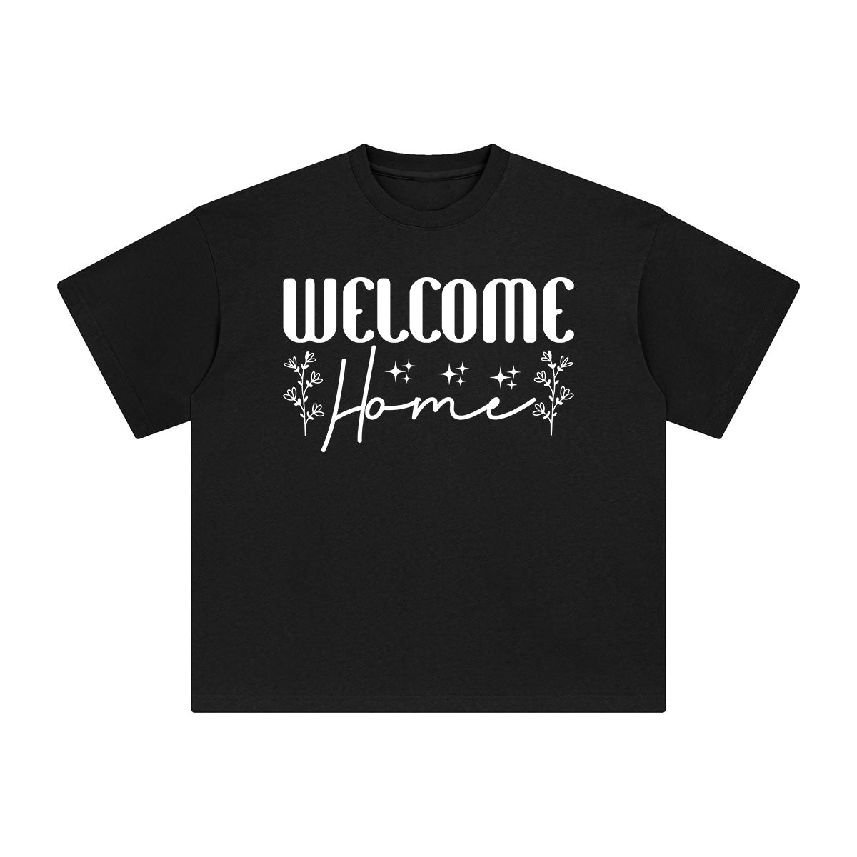 Welcome Home Graphic Tee-INNBLAC Fashion Apparel