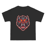 Werewolf Head Mascot Graphic Tee-INNBLAC Fashion Apparel