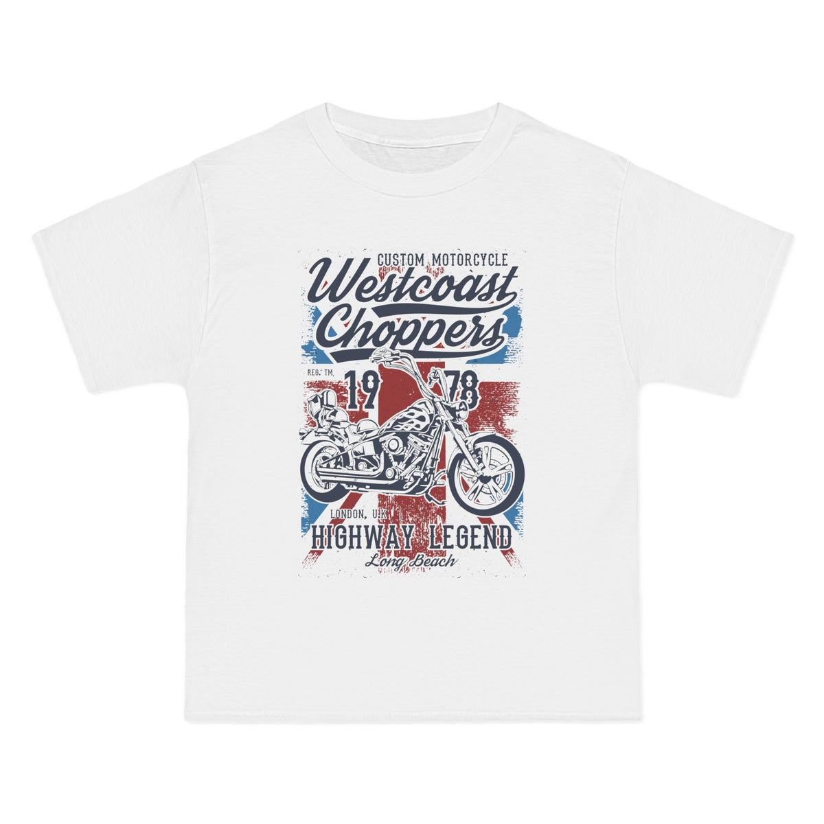 Westcoast Choppers Retro Graphic Tee-INNBLAC Fashion Apparel